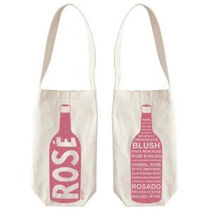 Maptote Rosé Canvas Wine Tote - New with Tag